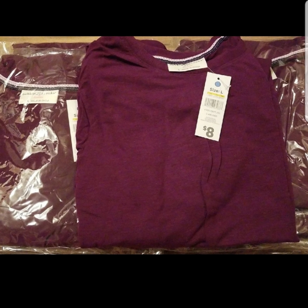 10 NWT 3/4 Sleeve Shirts